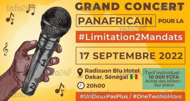 Sénégal&nbsp;: le concert panafricain pour la limitation des mandats présidentiels interdit par les autorités