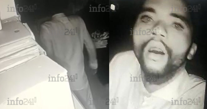 Un jeune cambrioleur trahi par une camera de surveillance met sur les dents la police gabonaise