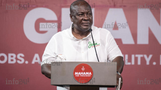 Ghana&nbsp;: Le candidat de l’opposition déclaré vainqueur de la présidentielle de samedi