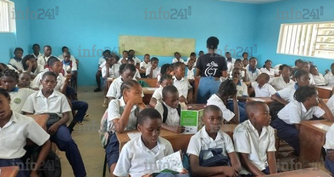 Gabon&nbsp;:  7 350 élèves et villages mobilisés en 2024 par Conservation Justice pour sauver la biodiversité