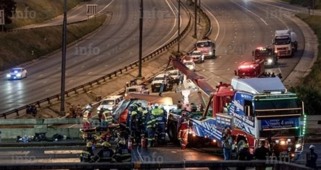 Afrique du Sud&nbsp;: Un accident de bus fait au moins 20 morts